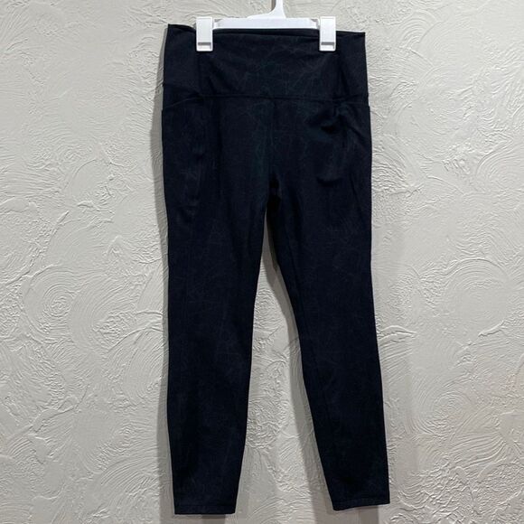 Spyder Cropped Web Leggings Size Large - Picture 1 of 6